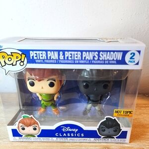 🏷 SALE! Funko POP! Disney Classics Peter Pan & Shadow  2-Pack